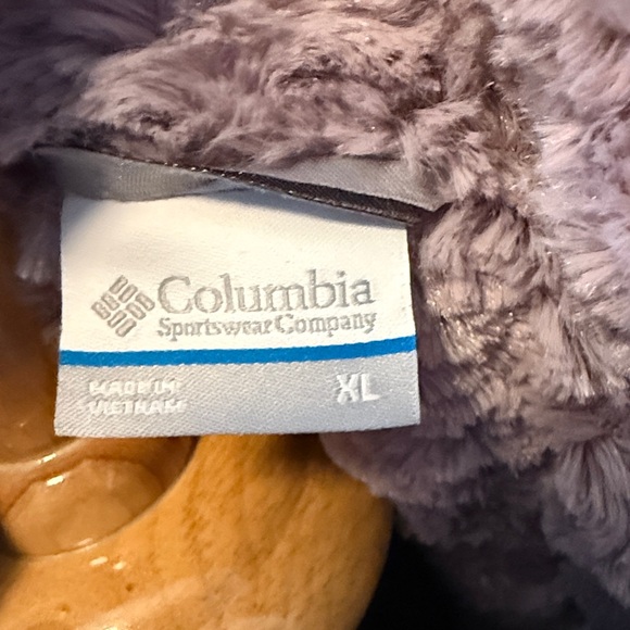 Columbia Women's Purple Quilted Jacket Sz XL - Picture 8 of 8